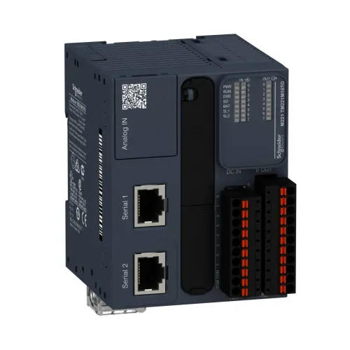 ПЛК M221B ПРУЖ 16 ВХ/ВИХ ТРАНЗ 1RS485 ПЛК M221B ПРУЖ 16 ВХ/ВИХ ТРАНЗ 1RS485