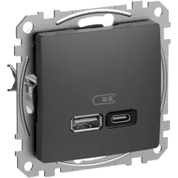 USB роз A+C 3A 45Вт Антр Sedna Design