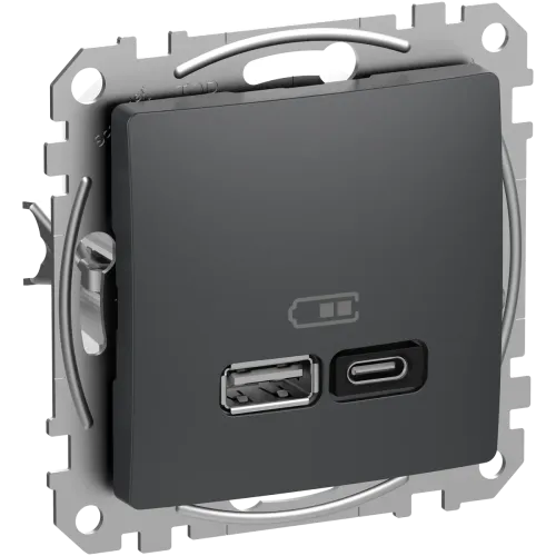 USB роз A+C 3A 45Вт Антр Sedna Design USB роз A+C 3A 45Вт Антр Sedna Design
