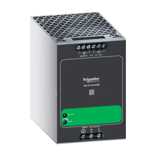 БЛОК ЖИВЛЕННЯ EASY 1Ф, =24В, 20A, 480Вт БЛОК ЖИВЛЕННЯ EASY 1Ф, =24В, 20A, 480Вт