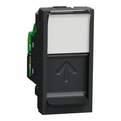 Роз комп RJ45, один кат.6 UTP, 1м антр Роз комп RJ45, один кат.6 UTP, 1м антр