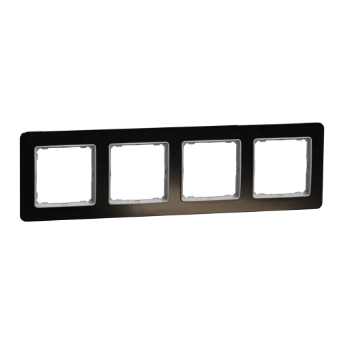 Рамк 4-пост шт чорн скло Sedna Elements Рамк 4-пост шт чорн скло Sedna Elements