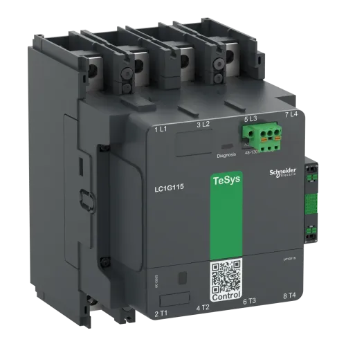 КОНТАКТОР TESYS G 115A 4P 100-250 AC/DC КОНТАКТОР TESYS G 115A 4P 100-250 AC/DC