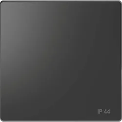 Накладка 1кл вим IP44 SysD антрацит Накладка 1кл вим IP44 SysD антрацит