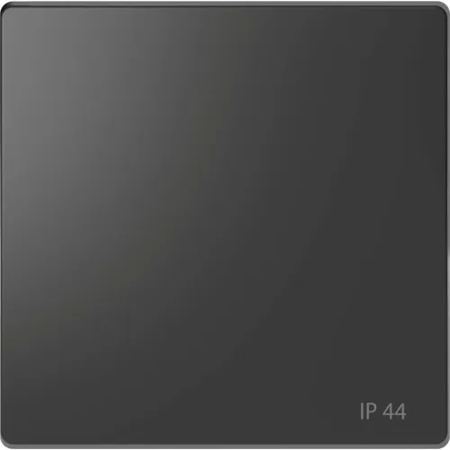Накладка 1кл вим IP44 SysD антрацит Накладка 1кл вим IP44 SysD антрацит
