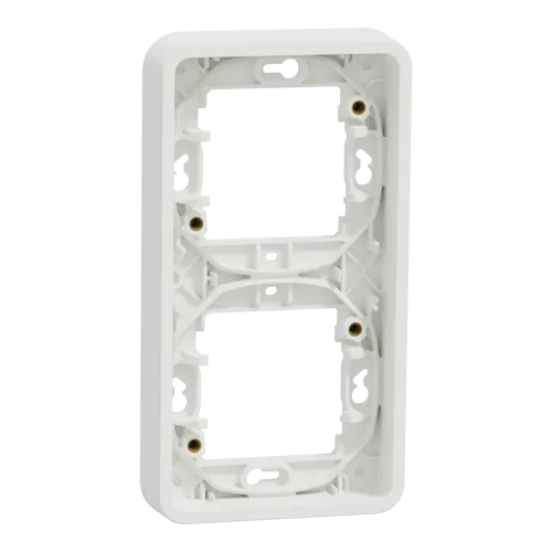 РАМКА 2-постова вертикальна, БІЛИЙ, IP55 РАМКА 2-постова вертикальна, БІЛИЙ, IP55