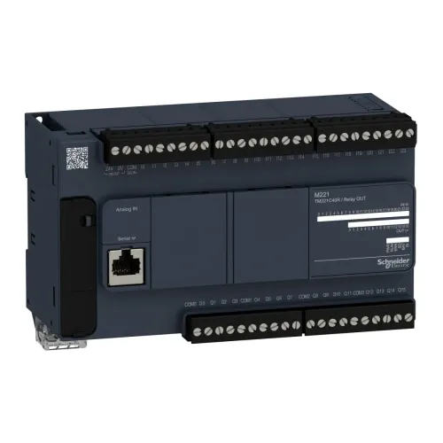 ПЛК M221 40 ВХ/ВИХ РЕЛЕ 1RS485 ПЛК M221 40 ВХ/ВИХ РЕЛЕ 1RS485