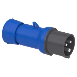 Каб вилка Mureva 16A 2P+E 250B IP44 Каб вилка Mureva 16A 2P+E 250B IP44