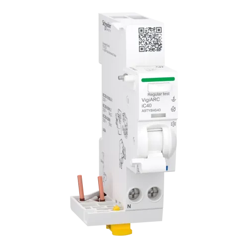 Блок зах VigiARC iC40 1P+N 40A 30мА A-SI Блок зах VigiARC iC40 1P+N 40A 30мА A-SI