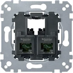МЕХАН.ІНФ.РОЗЕТКИ RJ45,2-П,КАТ.6 UTP МЕХАН.ІНФ.РОЗЕТКИ RJ45,2-П,КАТ.6 UTP