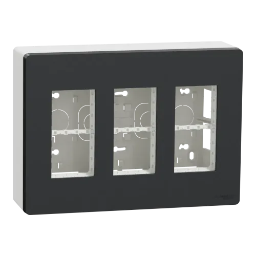 Блок unica system+ відкр.взт. 3х2 антрац