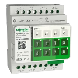 SL KNX актуатор перемикач/жалюзі захищ. SL KNX актуатор перемикач/жалюзі захищ.