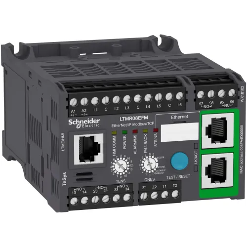 РЕЛЕ TESYS T ETHERNET 0,4-8A ~115-230В РЕЛЕ TESYS T ETHERNET 0,4-8A ~115-230В