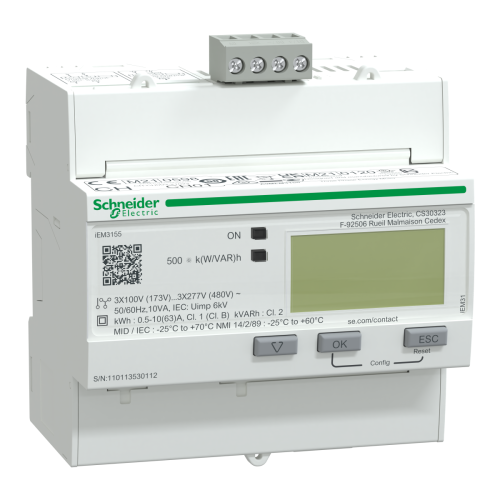 ЛІЧИЛЬНИК 3-ФАЗН. 63А MODBUS MID