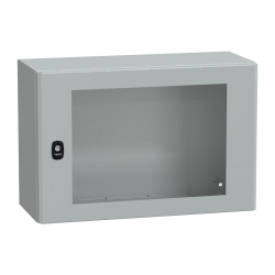 ШАФА S3D В400XШ600XГ250+ПРОЗОРІ ДВЕРІ