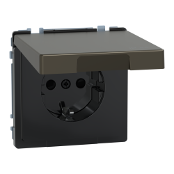 Роз кр IP44 заз шт 16А SysD мокко Роз кр IP44 заз шт 16А SysD мокко