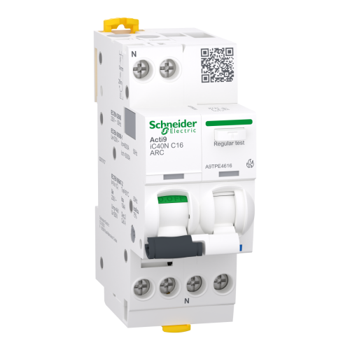 Пристр зах iC40N ARC 1P+N 16A С 6кА Пристр зах iC40N ARC 1P+N 16A С 6кА