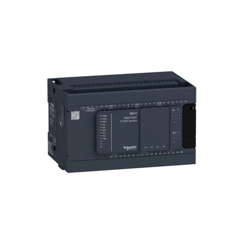 ПЛК M241 24 ВХ/ВИХ ТРАНЗ 2RS485 ПЛК M241 24 ВХ/ВИХ ТРАНЗ 2RS485