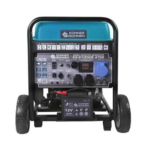 Дизельний інверторний генератор «Könner & Söhnen» KS 6100iDЕ ATSR