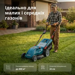 Електрична газонокосарка KS 43LM20 Електрична газонокосарка KS 43LM20