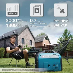 Інверторний генератор KS 2100i S Інверторний генератор KS 2100i S