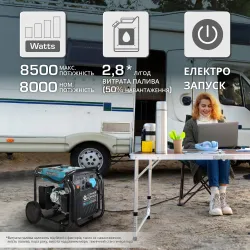 Інверторний генератор KS 8100iE ATSR Інверторний генератор KS 8100iE ATSR